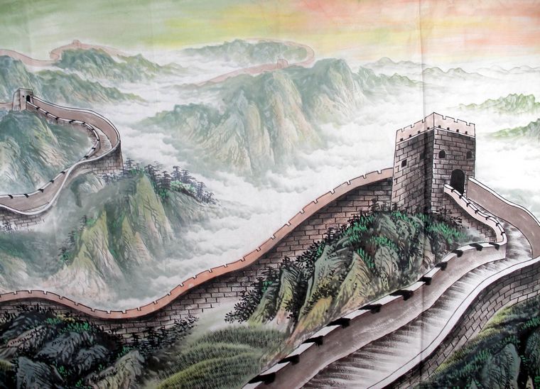 八尺國畫長城